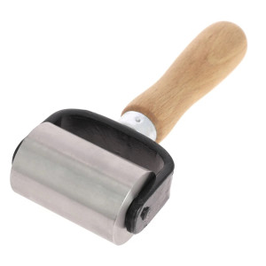 Rullo Liscio da 60mm con Manico in Legno